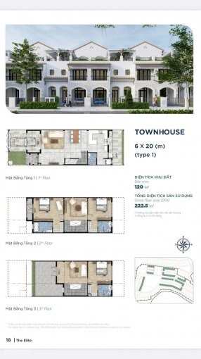 Chỉ 1,8 Tỷ Dễ Dàng Sở Hữu Nhà Phố 6x20m, Mặt Tiền 33m Ngay Clubhouse Khu The Elite 2 Tai Thỏ 4