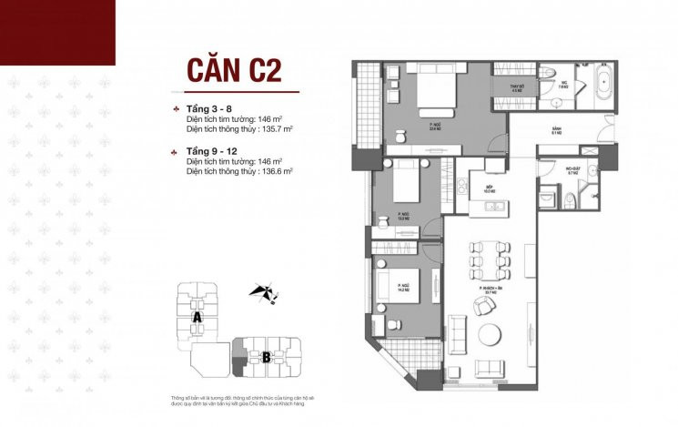 Chỉ Hơn 6 Tỷ Sở Hữu Căn 146m2, 3pn, Rẻ Nhất Dự án D' Le Roi Soleil 59 - Xuân Diệu 3