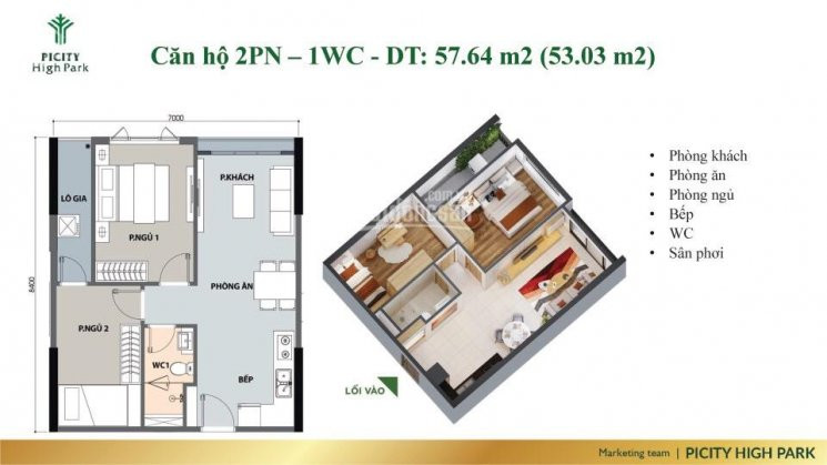 Chính Chủ Bán Căn 2pn - 1wc P4 Dự án Picity High Park Quận 12, đã Thanh Toán 25%, Tháng 12 Ký Hđmb 1