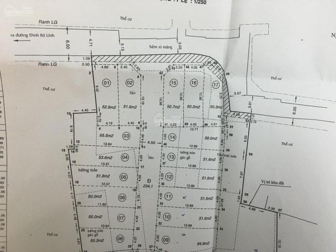 Chính Chủ Bán đất Nền Hẻm 50 đinh Bộ Lĩnh ô Tô Mt 8m, Phường 26, Bình Thạnh, 50 - 56m2 3