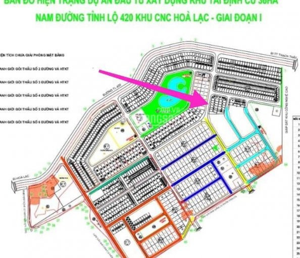 Chính Chủ Bán Mảnh 50m2, 100m2, Mảnh 200m2 Khu Tái định Cư Văn Lôi, Bình Yên, Trung Tâm Công Nghệ 2