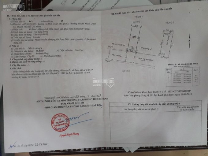 Chính Chủ Bán Nhà Phố 1 Trệt Lầu Thạnh Xuân 33, P Thạnh Xuân, Q12, Sổ Hồng Riêng, 285 Tỷ 3