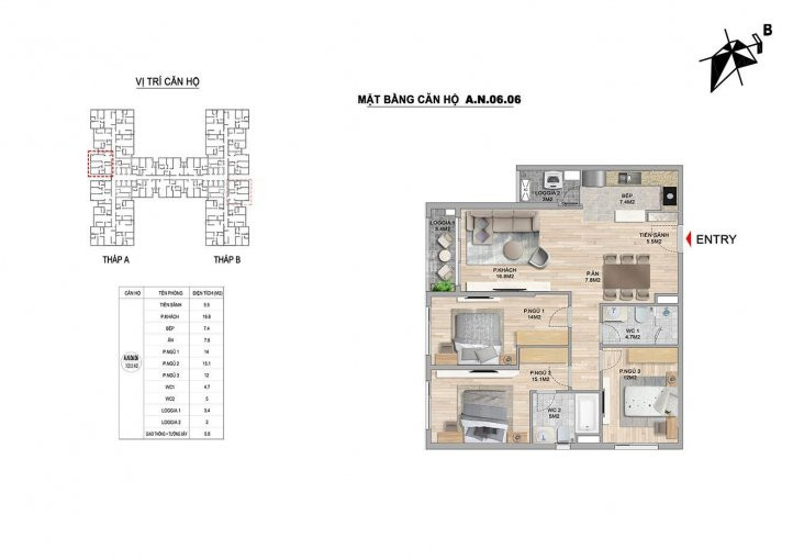 Chính Chủ Bán Nhanh Căn Hộ 3pn, 105m2 Thông Thủy Dự án The Zei Mỹ đình Nhận Nhà Tháng 4/2021, Giá 42 Tỷ 1