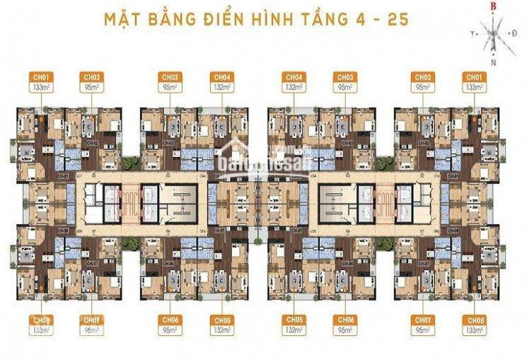 Chính Chủ Bán Nhanh Căn Hộ 95m2 Tầng 20 Ban Công Bắc View Hồ điều Hòa, Nhận Nhà ở Luôn 1