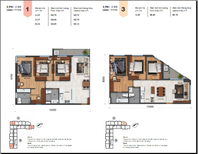 Chính Chủ Bán Nhanh Căn Hộ Jamila Khang điền, 3 Phòng Ngủ, 2wc - Dt: 99m2 - 92m2 - 88m2 8