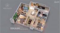 Chính Chủ Bán Nhanh Cắt Lỗ Căn 3pn 125m Dự án King Palace, Full Nội Thất, Tầng đẹp, Hướng Mát, Hđmb Cđt 10