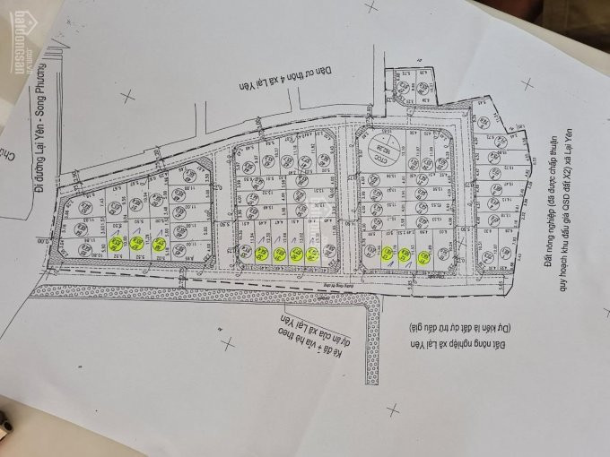 Chính Chủ Bán Nhanh đất đấu Giá Phân Lô Mặt Hồ Khu Bờ đầm Xã Lại Yên, Hoài đức, Hà Nội 0966615788 2