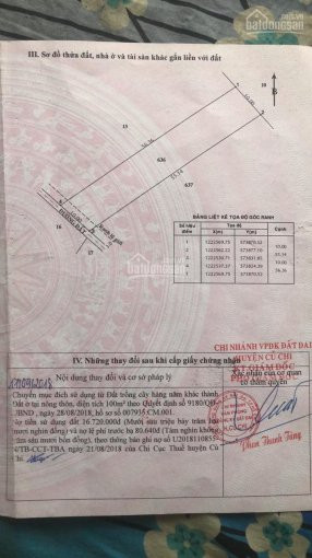 Chính Chủ Bán Nhanh đất Thổ Cư 10x56=548m Thổ Cư 100m Xã Trng Lập Thượng Giá Tốt Khu Vực 2