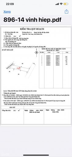 Chính Chủ Bán Nhanh đất Thổ Cư 2 Mặt Tiền đường 7m, Trung Tâm Vĩnh Hiệp 5