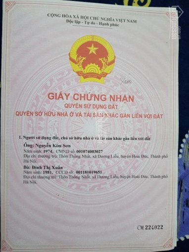 Chính Chủ Bán Nhanh đất Thổ Cư Sđcc Mặt đường Ql32, Thị Trấn Trạm Trôi, Hoài đức, Hà Nội 3