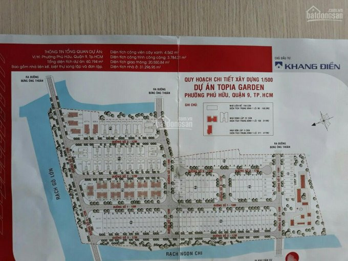 Chính Chủ Bán Nhanh đất Topia Garden Khang điền Q 9, 6x16m, Giá 35tr/m2, 6x19m, Bán Giá 33tr/m2 0902442039 3