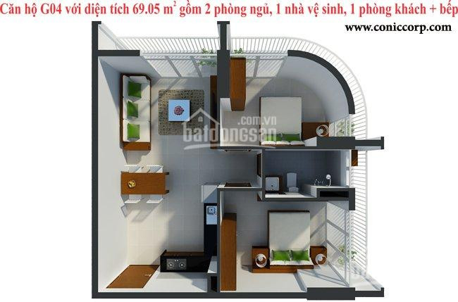 Chính Chủ Bán Nhanh Gấp Căn Hộ Chung Cư Thuộc Kdc Conic Giá Vô Cùng Yêu Thương Lh 0979 695 276 1