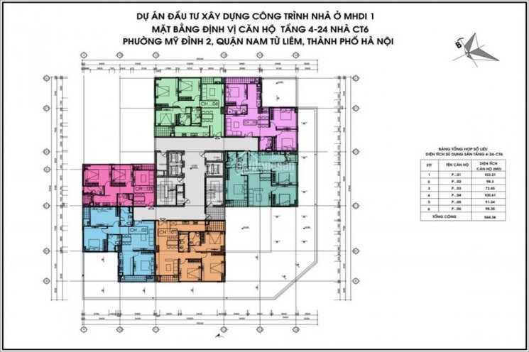 Chính Chủ Bán Nhanh Lỗ 200tr, Cc Ct5 Ct6 Lê đức Thọ, 1606-ct6: 98,35m2 & 1603-ct5: 72,65m2, 27 Tr/m2 O977989348 1