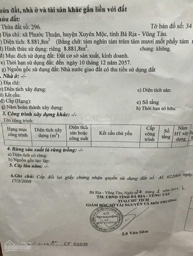 Chính Chủ Bán Nhanh Lô đất 8881m2, Sổ Hồng Riêng, 74m Mặt Tiền đường Ven Biển Hồ Tràm 2