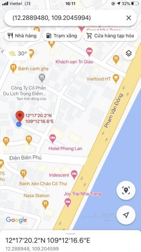 Chính Chủ Bán Nhanh Lô đất Cách Biển 100m , Hẻm điện Biên Phủ , Nha Trang Giá 2,7 Tỷ 2