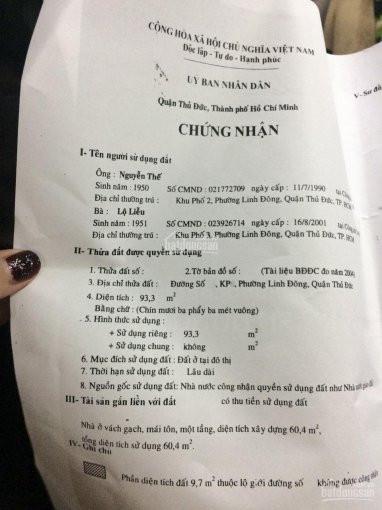 Chính Chủ Bán Nhanh Nhà đường 12m Tô Ngọc Vân, Phường Linh đông, Thủ đức, 106m2, Giả 5,5 Tỷ, Bán Nhanh Trong Tháng 1