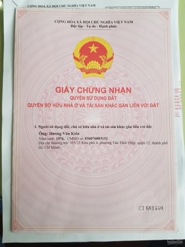 Chính Chủ Bán Nhanh Nhà Hà Quang 2 đã Có Sổ đỏ 6