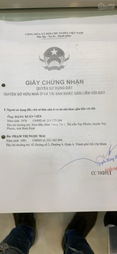 Chính Chủ Bán Nhanh Nhà Hẻm 861 Trần Xuân Soạn, 5,35m X 15,3m, Công Nhận 83m2, Trệt + Lầu, Sổ Hồng đầy đủ 4