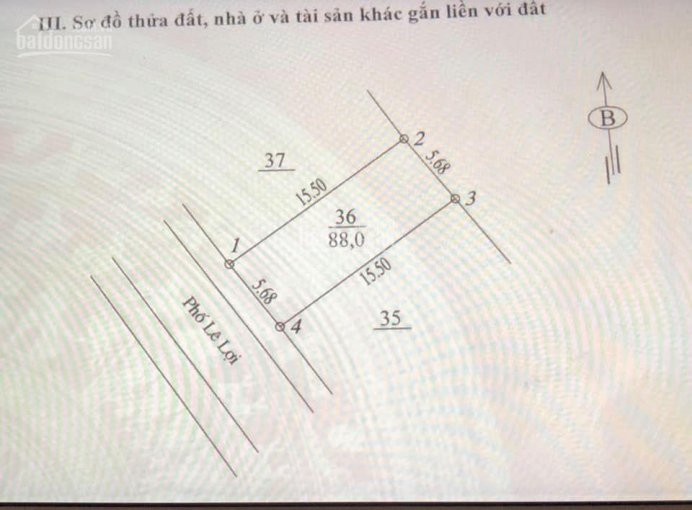 Chính Chủ Bán Nhanh Nhà Mp Lê Lợi, Hà đông 88m2 X 3t, Mt 57m Sổ Phân Lô đẹp, Tiện Kd, Giá 10,8 Tỷ Tl 0947273883 3