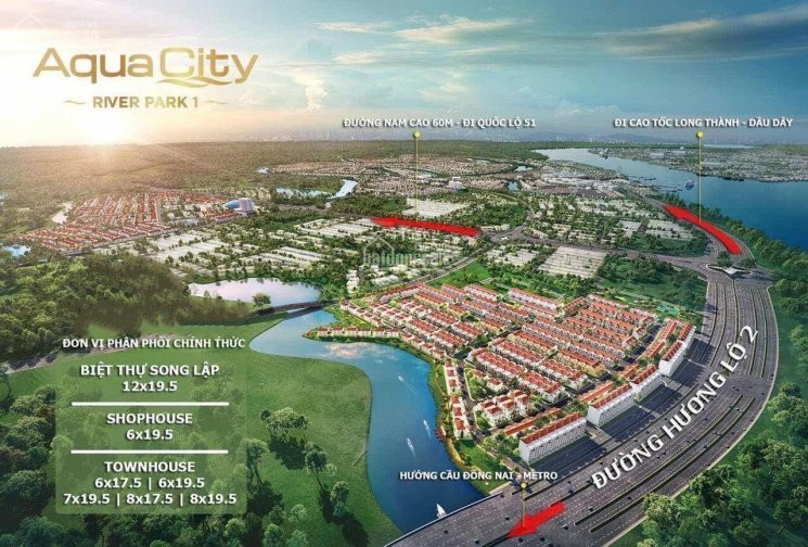 Chính Chủ Bán Nhanh Nhà Phố Dự án Aqua City, Giá Cđt, Ck Lên Tới 16%, Dt 6x19,5m, Lh 0938008270 4