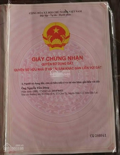 Chính Chủ Cần Bán đất Da - Thế Kỷ, Dt: 5x20m Giá 87tr/m2, Lh 0917020205 - 0919727729 Nga 1