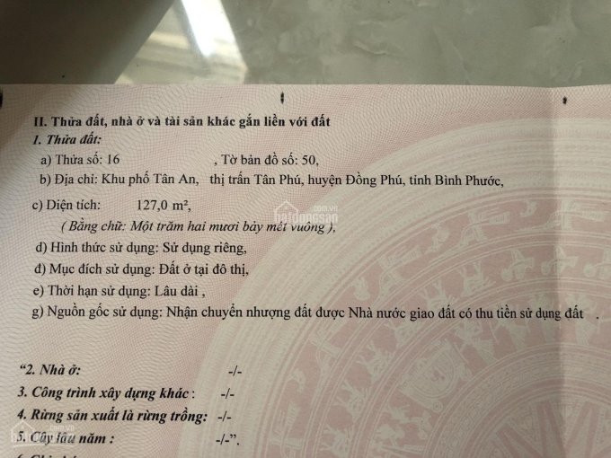 Chính Chủ Cần Bán đất Vị Trí Siêu Vip Mt Vòng Xoay Trung Tâm Hành Chính Huyện đồng Phú, 2,95 Tỷ 6