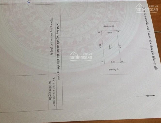 Chính Chủ Cần Bán Gấp 106m đất Dịch Vụ Sơn đồng - Tiên Phương - Cm - Hn 1