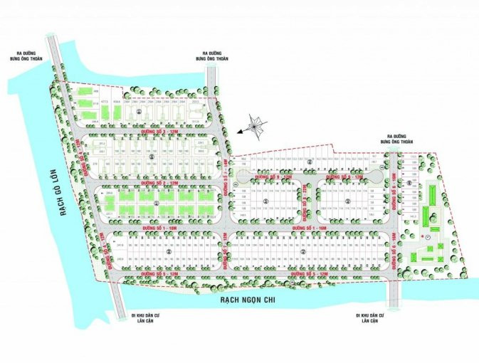 Chính Chủ Cần Bán Ngay Lô đất Kdc Topia Khang điền, Mt Bưng ông Thoàn, Q9 Dt 6mx16m (96m2) Giá 23 Tỷ/nền 1