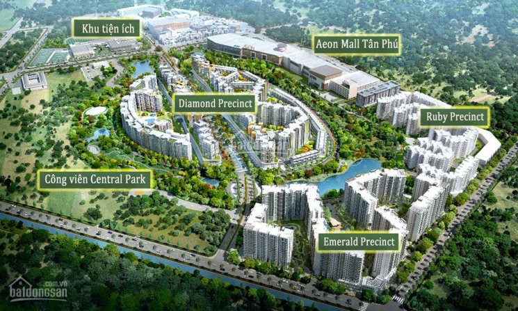 Chính Chủ Cho Thuê Nhanh Căn Hộ Celadon City Khu Emerald 53m 1pn 1wc Ntcb 8