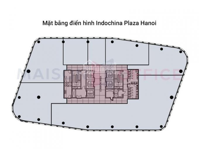 Chính Chủ Cho Thuê Nhanh Văn Phòng Indochina Plaza (iph Xuân Thủy), Dt 100m2 - 200m2 - 300m2, Giá ưu đãi Mùa Dịch 2