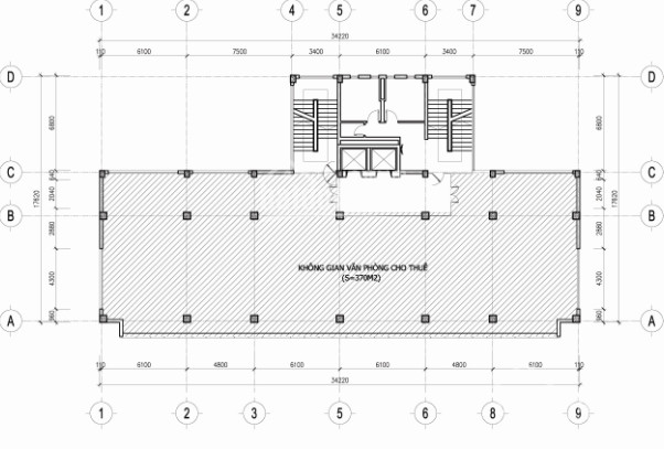 Chính Chủ Cho Thuê Nhanh Vp Building Ats Tại Hoàng Quốc Việt - Cầu Giấy Sàn 400m2 Cắt Từ 70m2 - 400m2, 190ng/m2/th 2