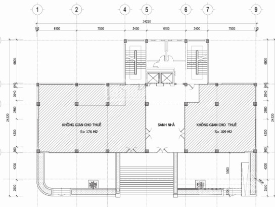 Chính Chủ Cho Thuê Nhanh Vp Building Ats Tại Hoàng Quốc Việt - Cầu Giấy Sàn 400m2 Cắt Từ 70m2 - 400m2, 190ng/m2/th 3