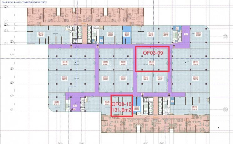 Chính Chủ Mới Nhận Sàn Văn Phòng Hạng A Diện Tích 132m2 Tầng 3 Vinhomes West Point đường Phạm Hùng 2