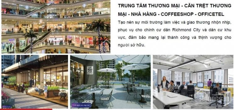 Chủ đầu Tư Bán Officetell Richmond City Giá Rẻ 53m2, 1 Tỷ 7 Lh: 0939339337 Mr Sơn 4