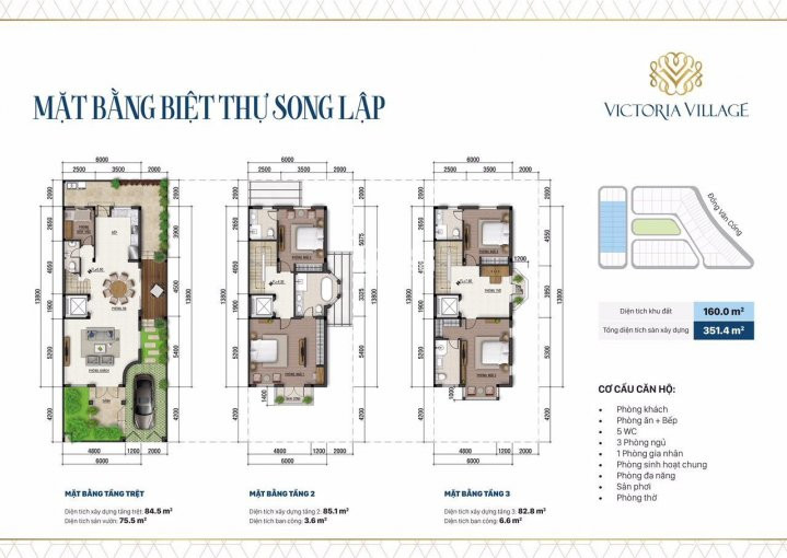 Chuyển Nhượng Căn Victoria Village 1pn+1 50m2 Chính Chủ Giá Gốc 28 Tỷ 2