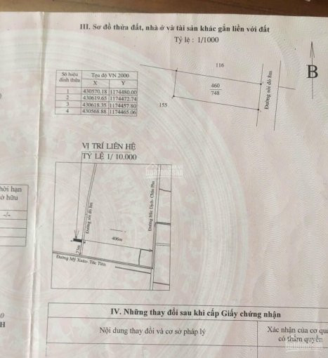 đất 748m Hách Dịch Tân Thành Brvt (15x50)  Chỉ 3ty2 2