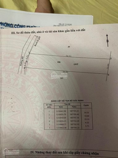 đất Huyện Củ Chi, Diện Tích 545 M2, 100% Thổ Cư, Sổ Hồng Riêng 3