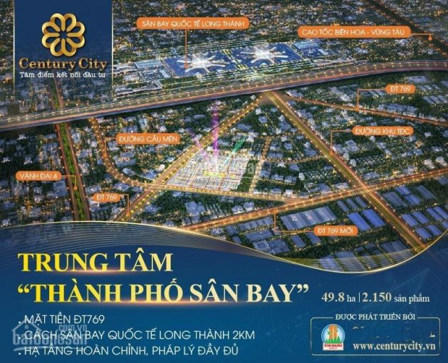 đất Nền Liền Kề Sân Bay, Long Thành Sổ Hồng, Thổ Cư 100% Ngân Hàng Hỗ Trợ 60% Lh: 0977 233 157 5