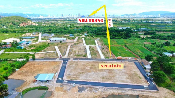 đất Nền Nha Trang Hạ Tầng Hoàn Thiện, Sổ đỏ Thổ Cư Giá đầu Tư 9,8tr/m2 2