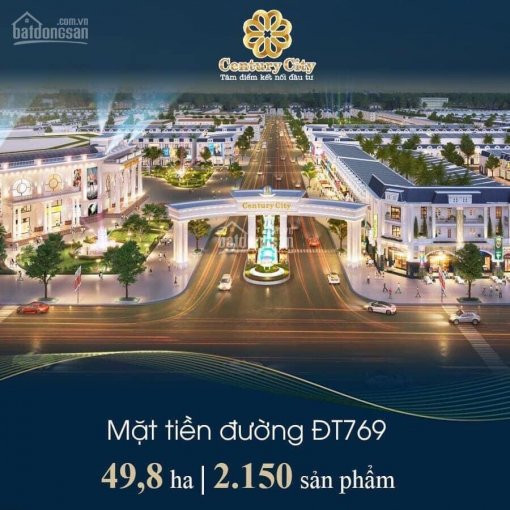 đất Nền,nhà Phố, Shophouse, Biệt Thự,gần Sân Bay Long Thành,đồng Nai, Giá Từ 15tr/m2, Century City 1