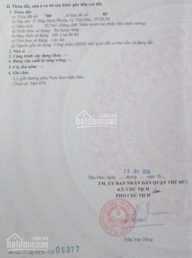 đất Ngay Sông Sài Gòn, đường Số 9, Hiệp Bình Phước, Thủ đức, Dt: 5m * 10,5m, Shr 2016, Giá 3,4 Tỷ 4