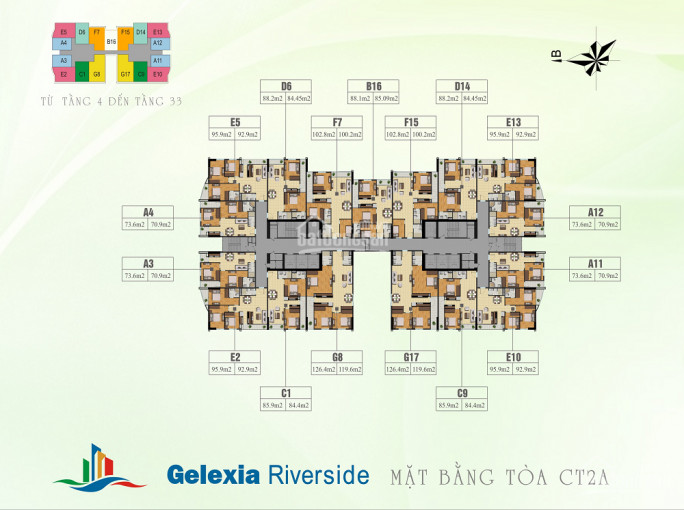 Gelexia Riverside độc Quyền Từ 1,8 Tỷ/110m2, Trực Tiếp Cđt, Chiết Khấu Lên Tới 350tr, 0965 112 171 4