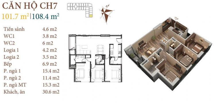 Gia đình Cần Bán Lại Suất Ngoại Giao Căn Hộ 3pn 4pn 108-144m2 Giá Chỉ Từ 25tr/m2 Lh: 0949905515 6