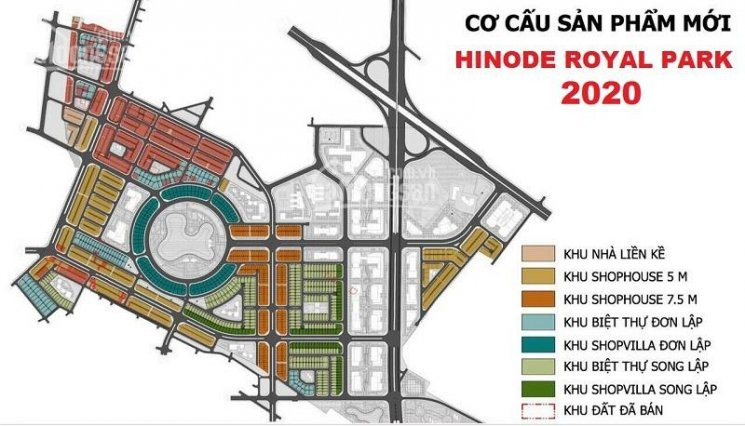 Giỏ Hàng độc Quyền Dự án Kim Chung Di Trạch ( Hinode Royal Park ) Trên Trục 33m Và 30m 5