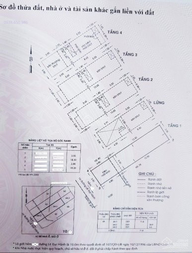 Hạ Giá Bán Gấp Nhà Mt Cư Xá Lê đại Hành P11, Q11,4x18m, 4 Tầng Chỉ 109 Tỷ Tl 4