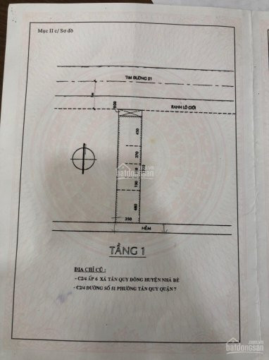 Mặt Tiền 1 Lầu 49m2 đường Số 51, P Tân Quy, Quận 7 8