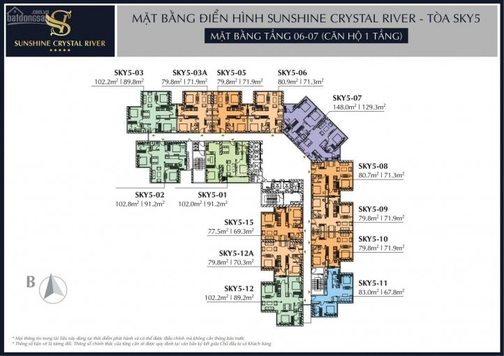 Mở Bán Ch Duplex Sunshine Crystal River View Hồ Tây, Sông Hồng, Vay Ls 0%, Ck 11%, Km 1,4 Cây Vàng 1