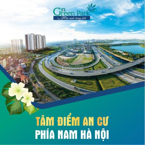 Phương đông Green Park - Nhà Xanh Trong Phố, Sở Hữu Căn Hộ Từ 1,4 Tỷ Cho Căn 2 Pn 2vs 1