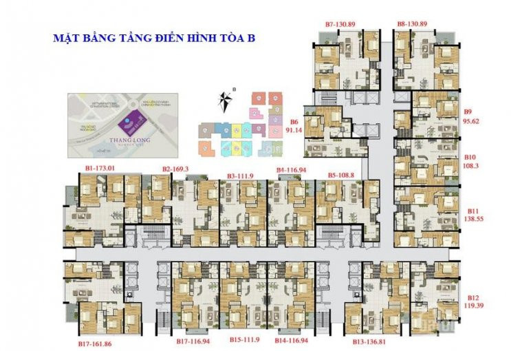 Rất Nhiều Ch Thăng Long Number One Bán Cắt Lỗ Dt 87,91,96,112m2, 116,131,136,162,173m2 Giá 32tr/m2 3