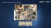 River Panorama An Gia, 64,5m2, 2pn, 2wc View Tuyệt đẹp Giá 2ty550 Hỗ Trợ Vay 50% 15